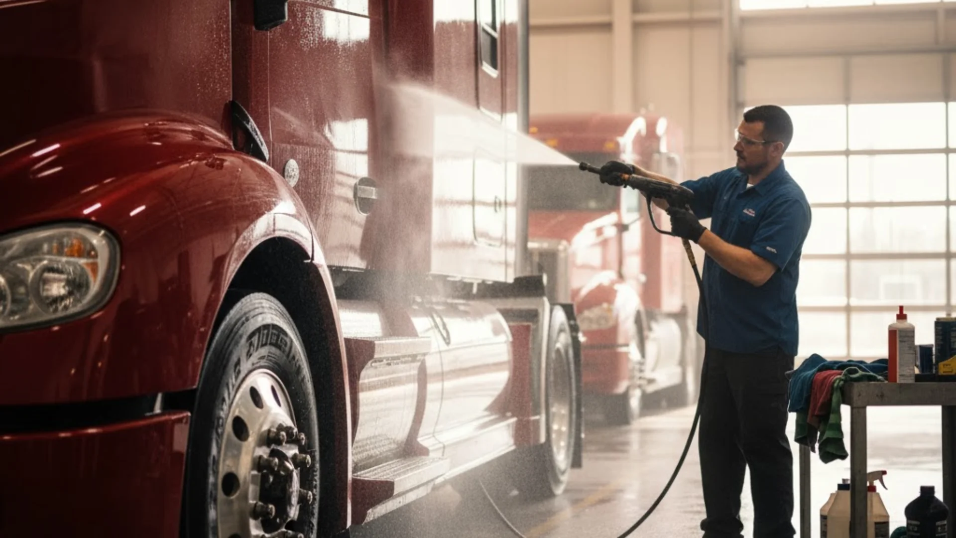 Semi Truck Detailing